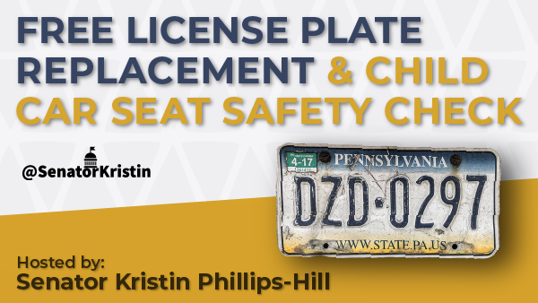 Drive Safe, Stay Safe: Free License Plate Replacement & Child Car Seat Safety Check Event
