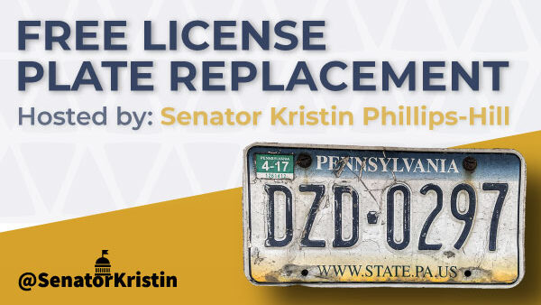 License Plate Replacement Event This Sunday!