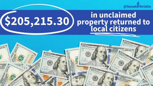 Treasurer Stacy Garrity and Sen. Kristin Phillips-Hill Return $205,000 in Unclaimed Property to Residents of Southern York County