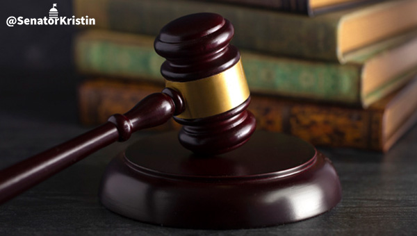 A gavel.